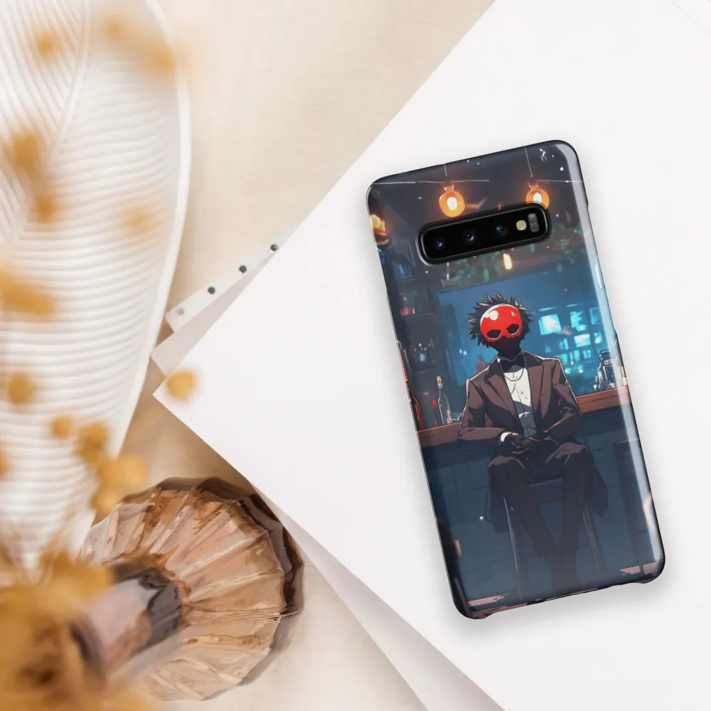 The Enigmatic Barfly | Phone Case |  S10 Plus | Snap Case | Glossy