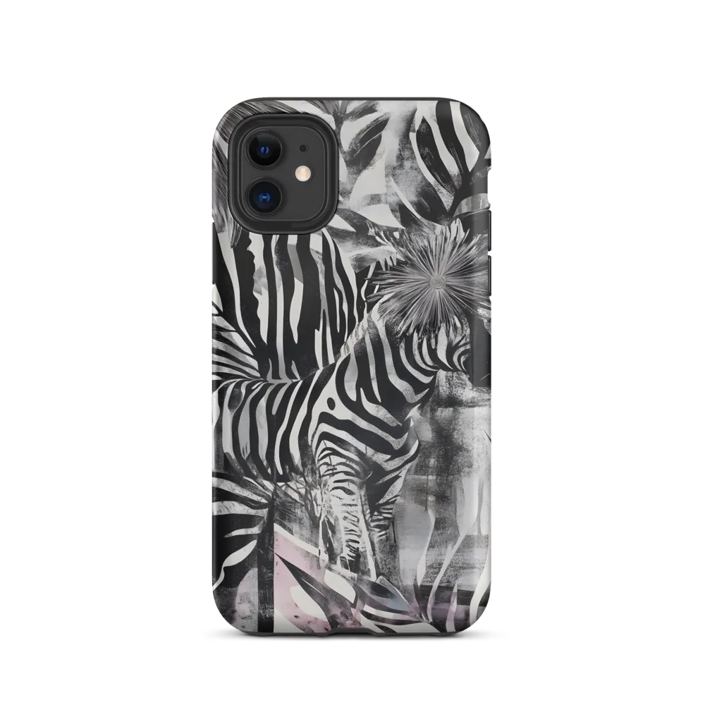 Zebra in the Jungle of Illusions | Phone Case |  11 | Tough Case | Matte