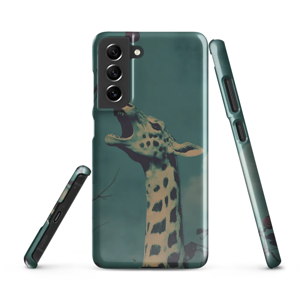 Whispers of the Tall: A Surreal Giraffe Encounter