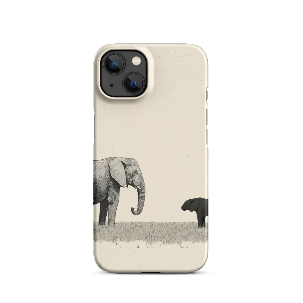 Contrasting Companions | Phone Case |  13 | Snap Case | Matte