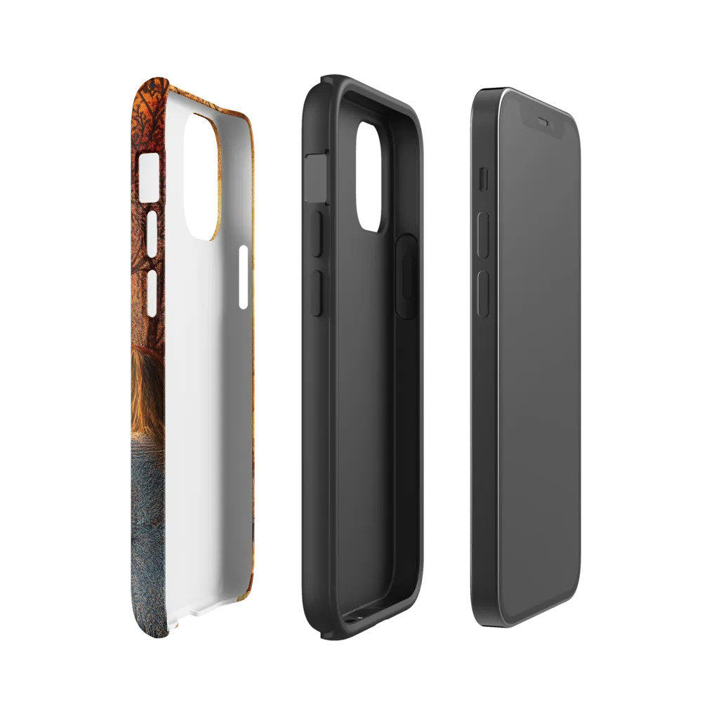 Whispers of a Golden Sunset | Phone Case |  12 mini | Tough Case | Matte