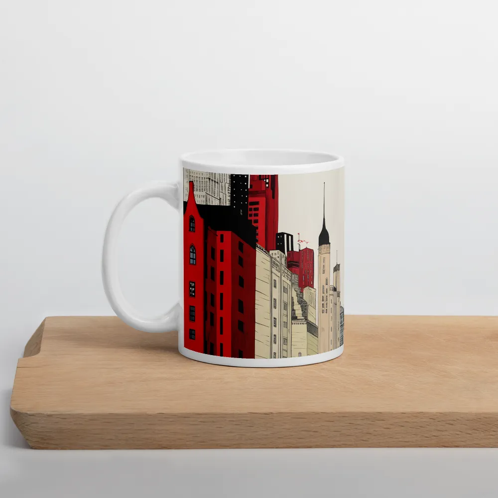 Urban Reverie | Mug with White inside | 11 oz