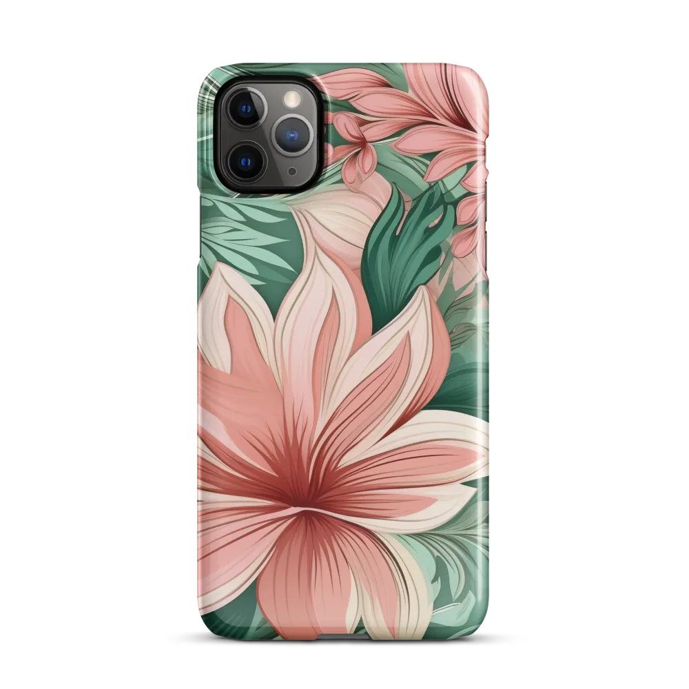 Tropical Blossoms | Phone Case |  11 Pro Max | Snap Case | Glossy