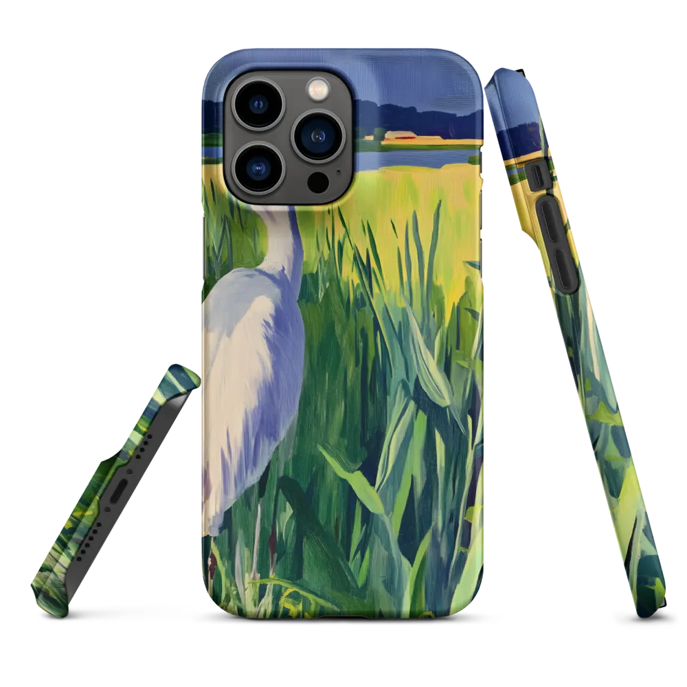 Graceful Presence: The Heron in the Meadow