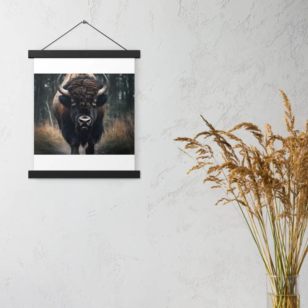 Majesty in the Wilderness | Poster With Black Wood Hanger | 11″×14″