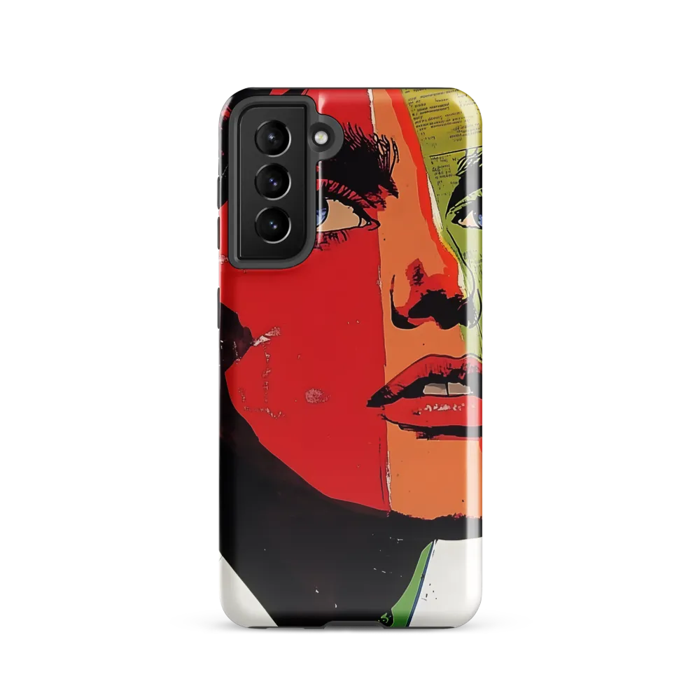Vibrant Expressions: A Pop Art Portrait