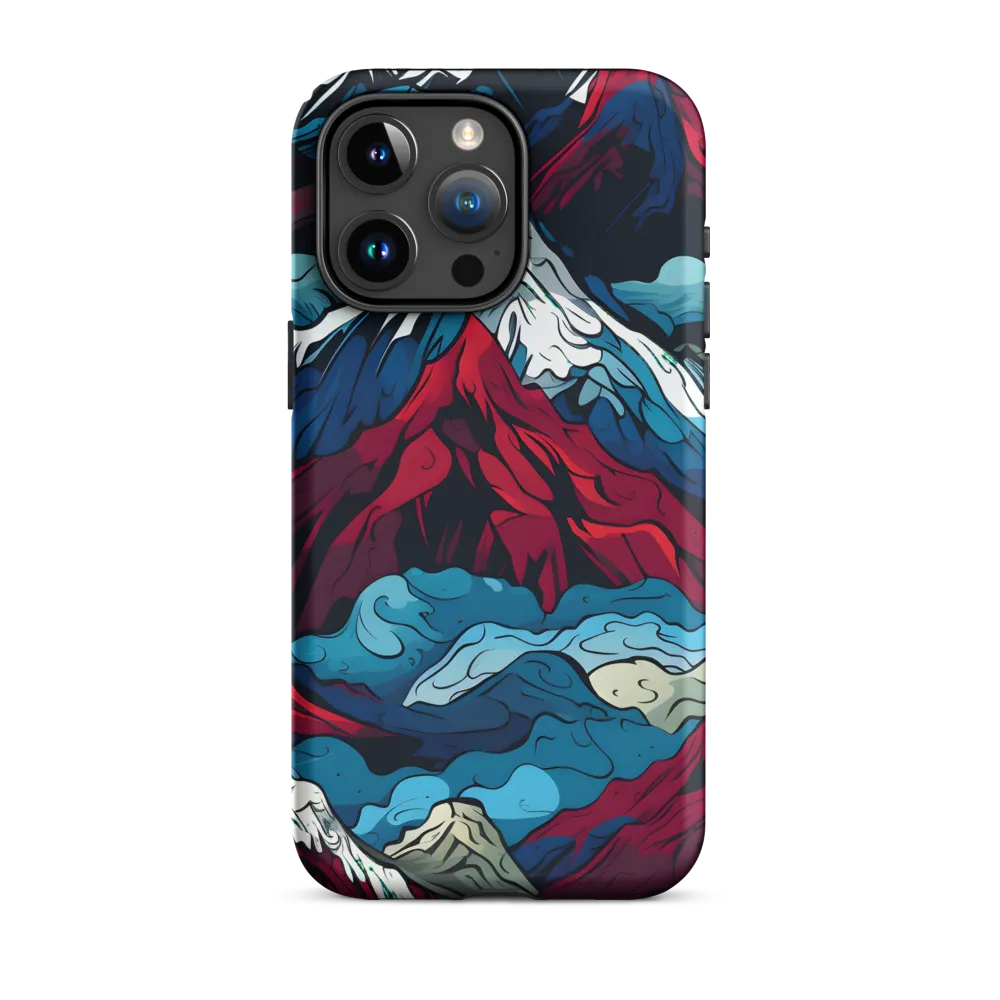 Mountain Majesty: An Abstract Voyage