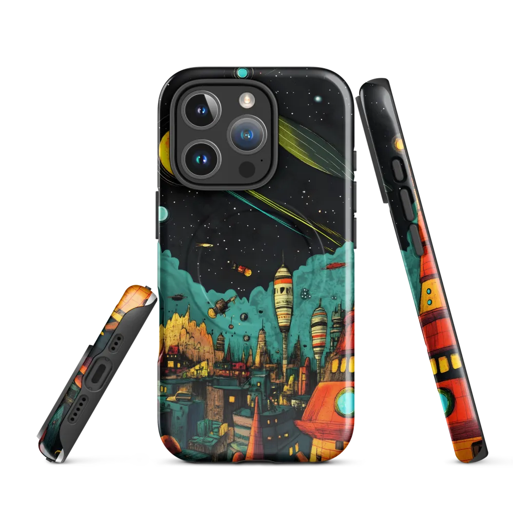 Galactic Cityscape: A Journey Through Imagination