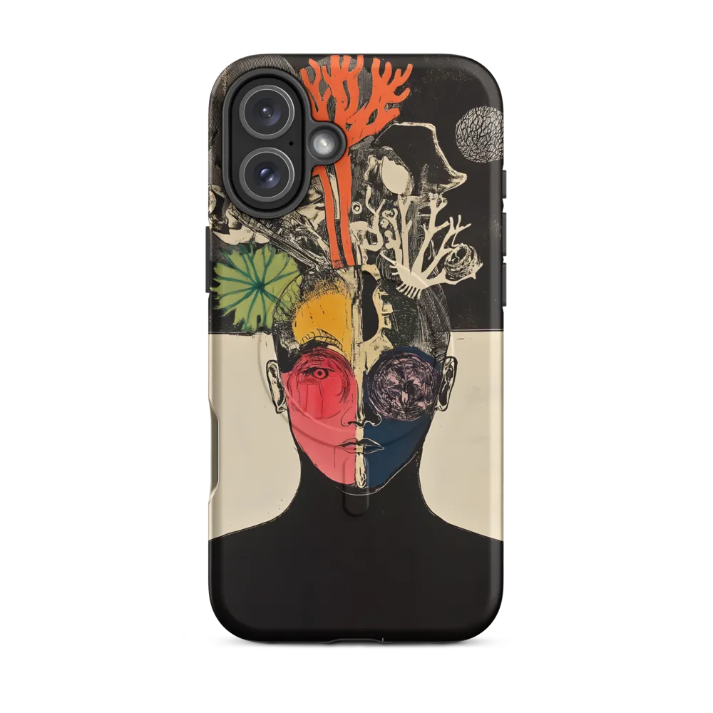 Coral Thoughts | Phone Case |  16 Plus | MagSafe® Tough Case | Matte