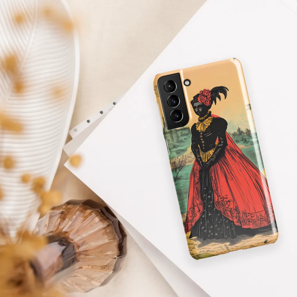 Elegance in Red and Gold
