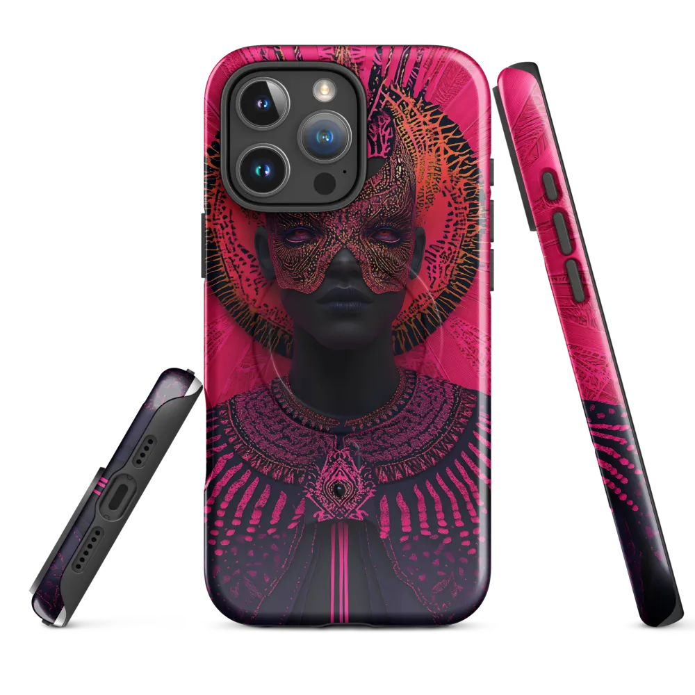 Halo of Magenta — Masked Ornament