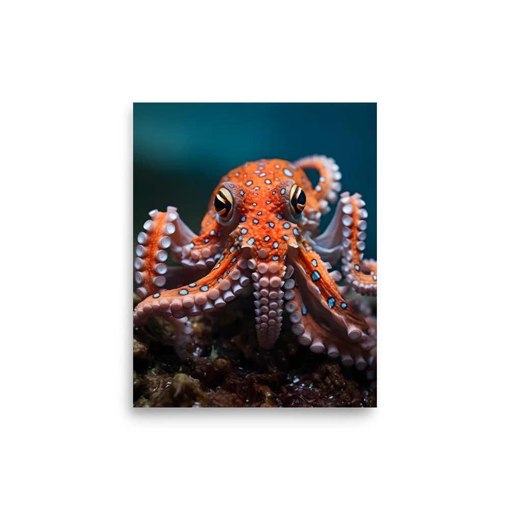 Curiosity of the Deep: The Orange Octopus