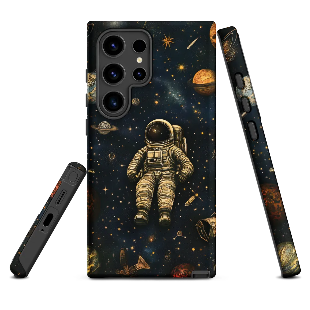 Cosmic Voyage: An Astronaut's Solitude
