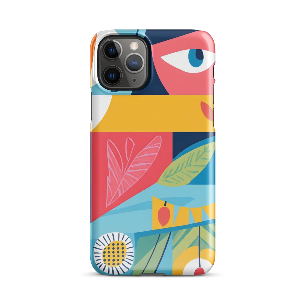 Vibrant Geometric Visage