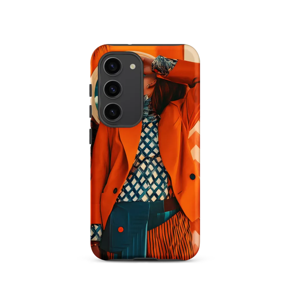 Vibrant Interplay: A Fusion of Fashion and Nature