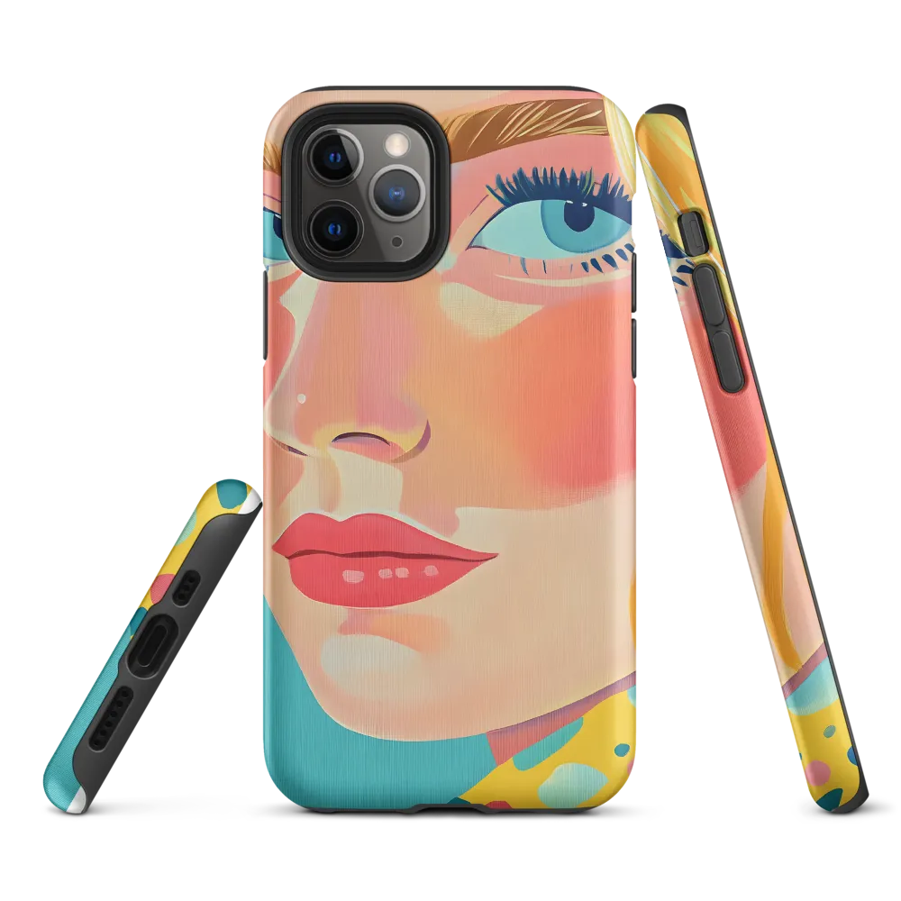Vibrant Elegance: A Pop Art Portrait