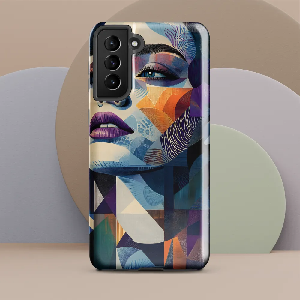 Fragmented Mystery: A Modern Portrait