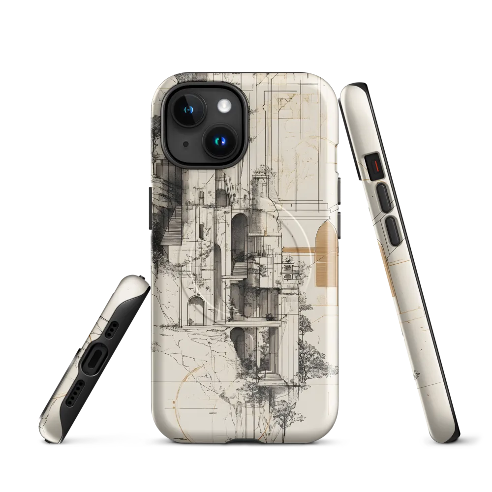 Ethereal Architectures | Phone Case |  15 | MagSafe® Tough Case | Glossy