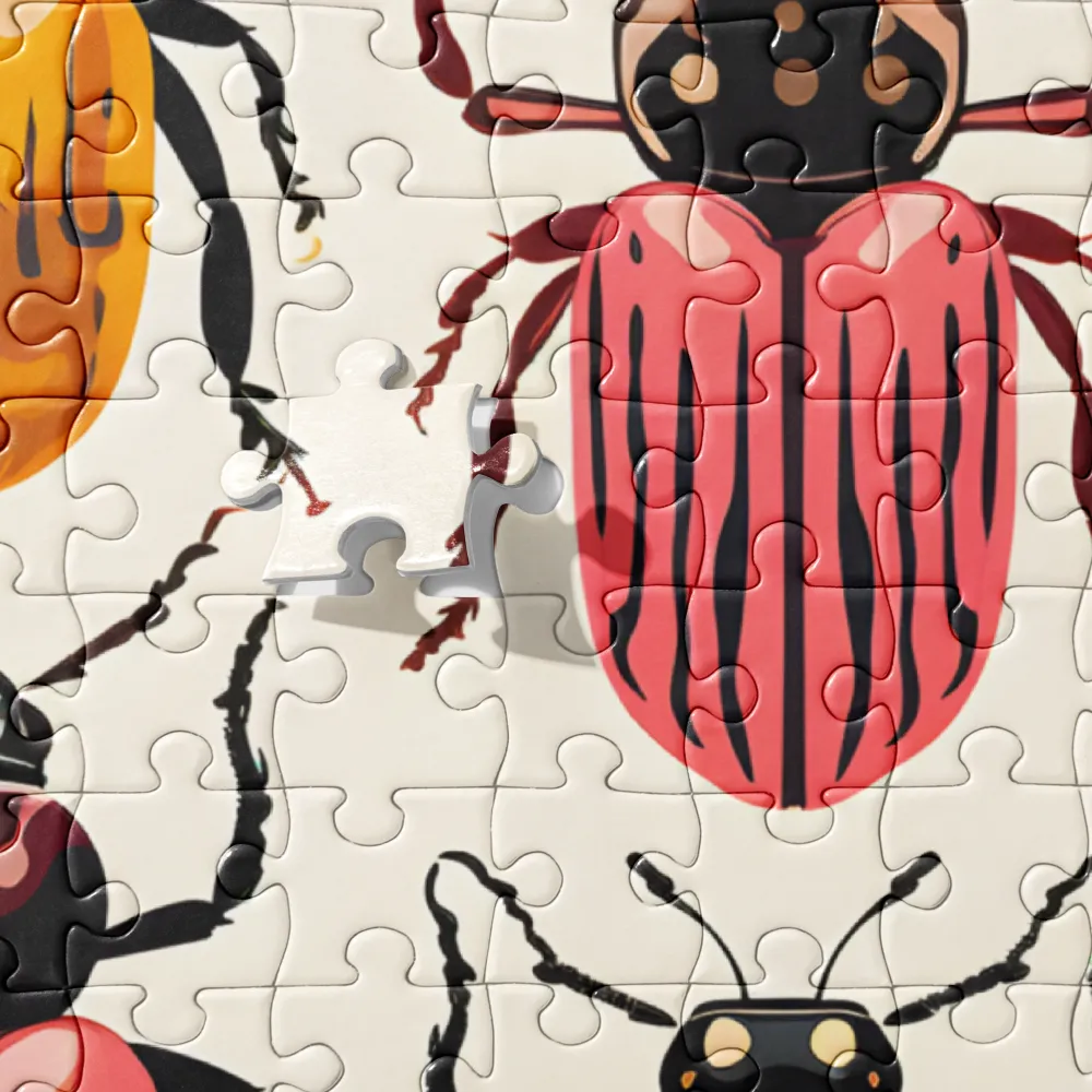 Beetle Serenade | Jigsaw Puzzle | 252/520 pieces