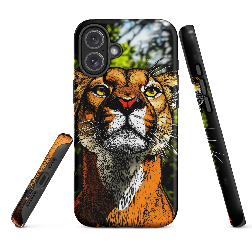 Regal Gaze: The Lioness in Focus