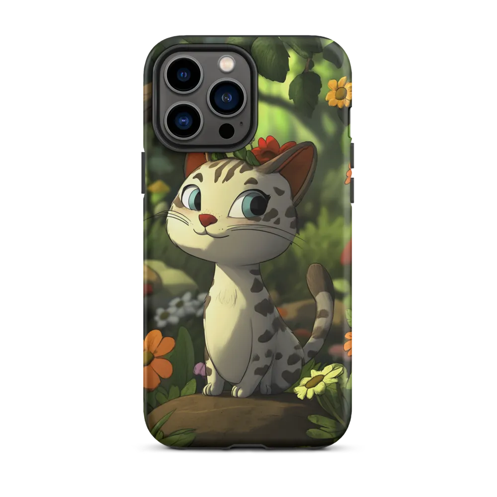 Whimsical Forest Cat