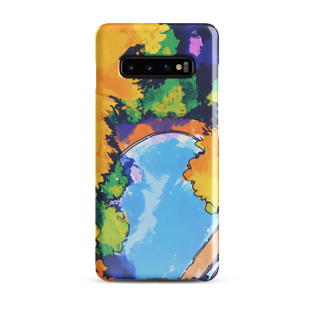 Vibrant Waterscape | Phone Case |  S10 Plus | Snap Case | Glossy