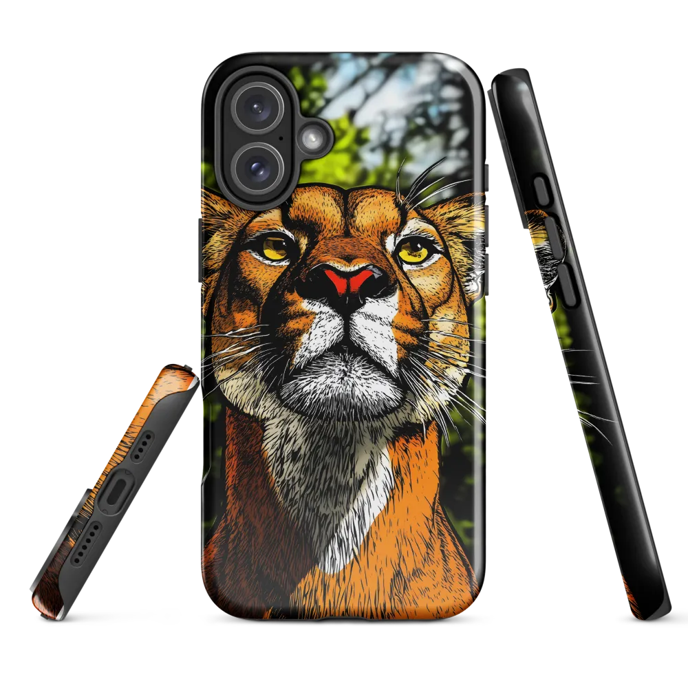 Regal Gaze: The Lioness in Focus