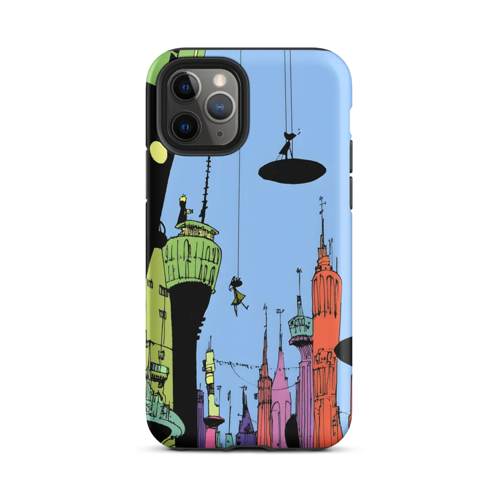 Whimsical Heights: A Futuristic Cityscape
