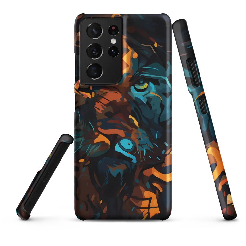 Tropical Enigma: A Wildlife Quartet | Phone Case |  S21 Ultra | Snap Case | Matte