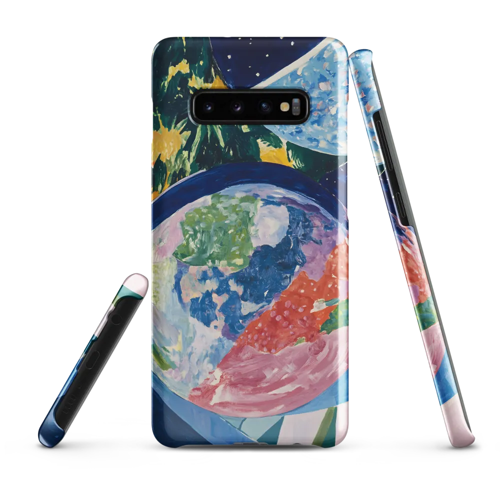 Celestial Orbs of Color | Phone Case |  S10 Plus | Snap Case | Glossy