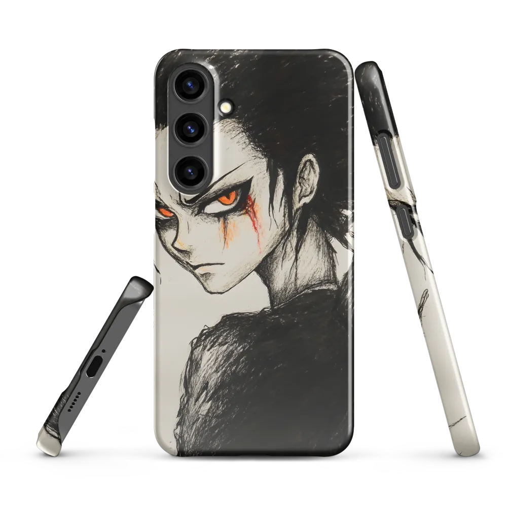 Fiery Defiance | Phone Case |  S24 Plus | Snap Case | Glossy