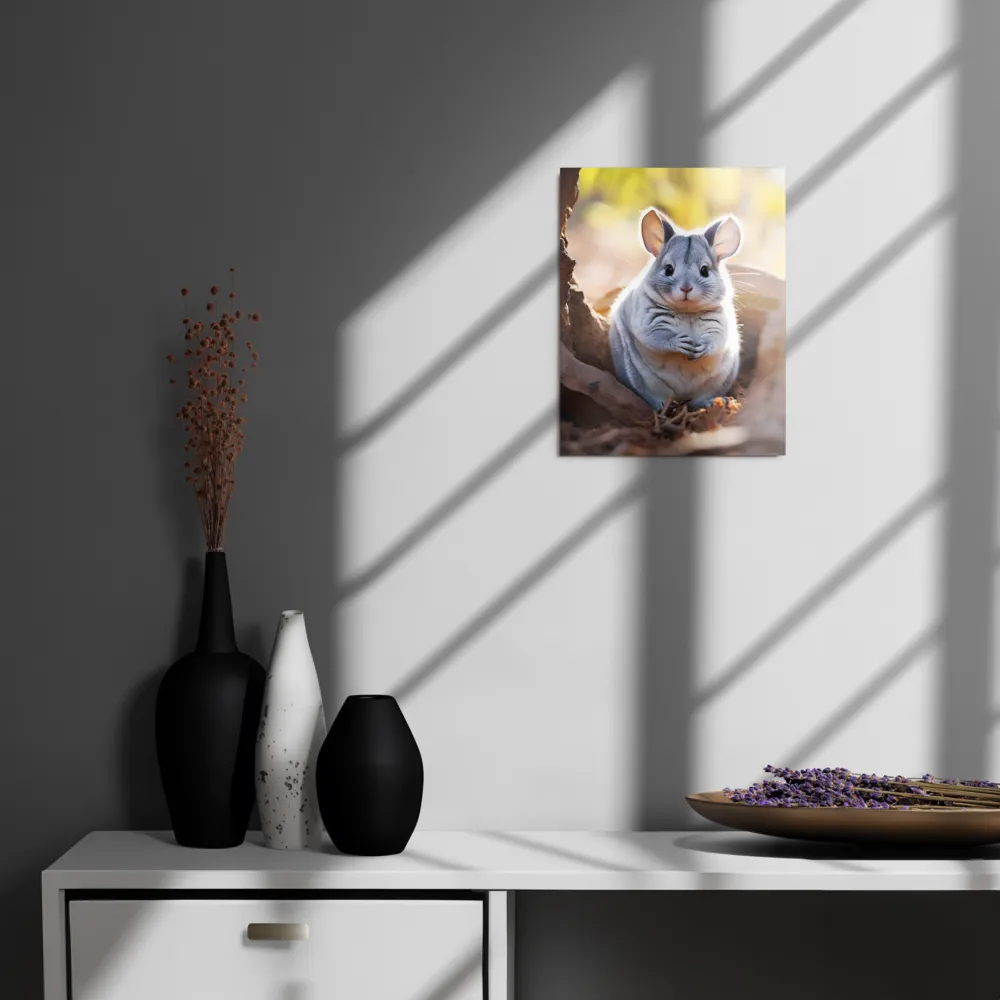 Gentle Whispers of Nature: The Chinchilla