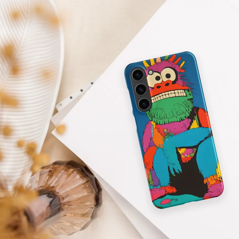 Whimsical Giant: A Playful Monster Encounter