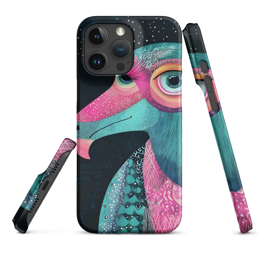 Whimsical Vulture: A Dance of Colors