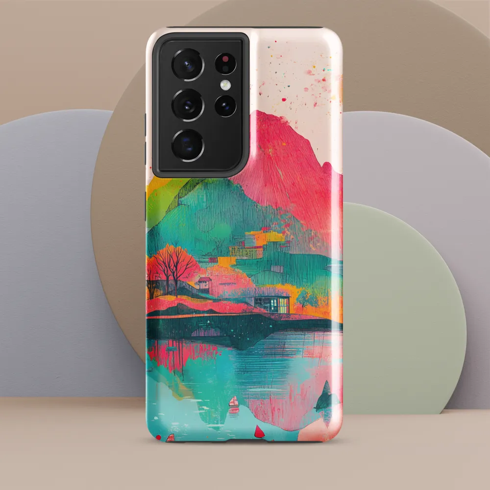 Vibrant Serenity: A Surreal Landscape