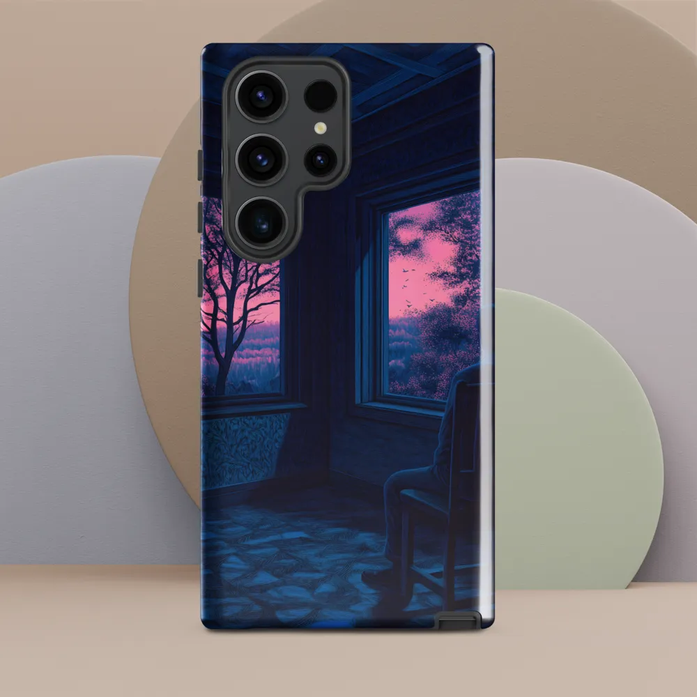 Reflections of Solitude | Phone Case |  S23 Ultra | Tough Case | Glossy