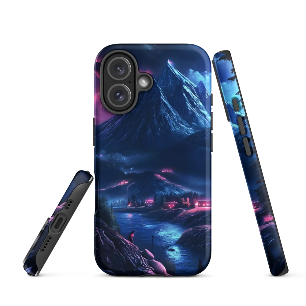 Mystical Storm Beneath the Peak | Phone Case