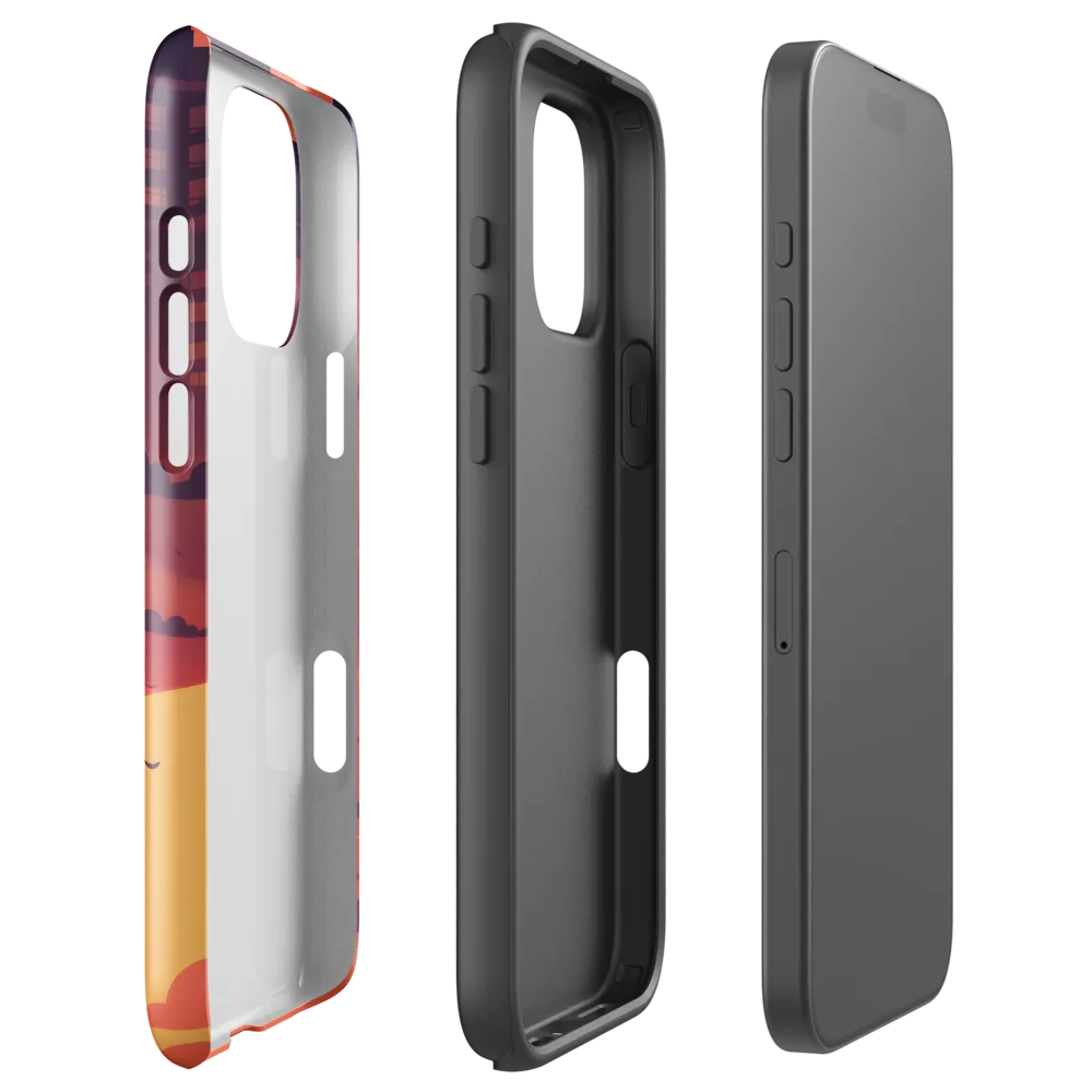 Urban Dusk: A Symphony of Cityscapes | Phone Case |  16 Pro Max | Tough Case | Glossy