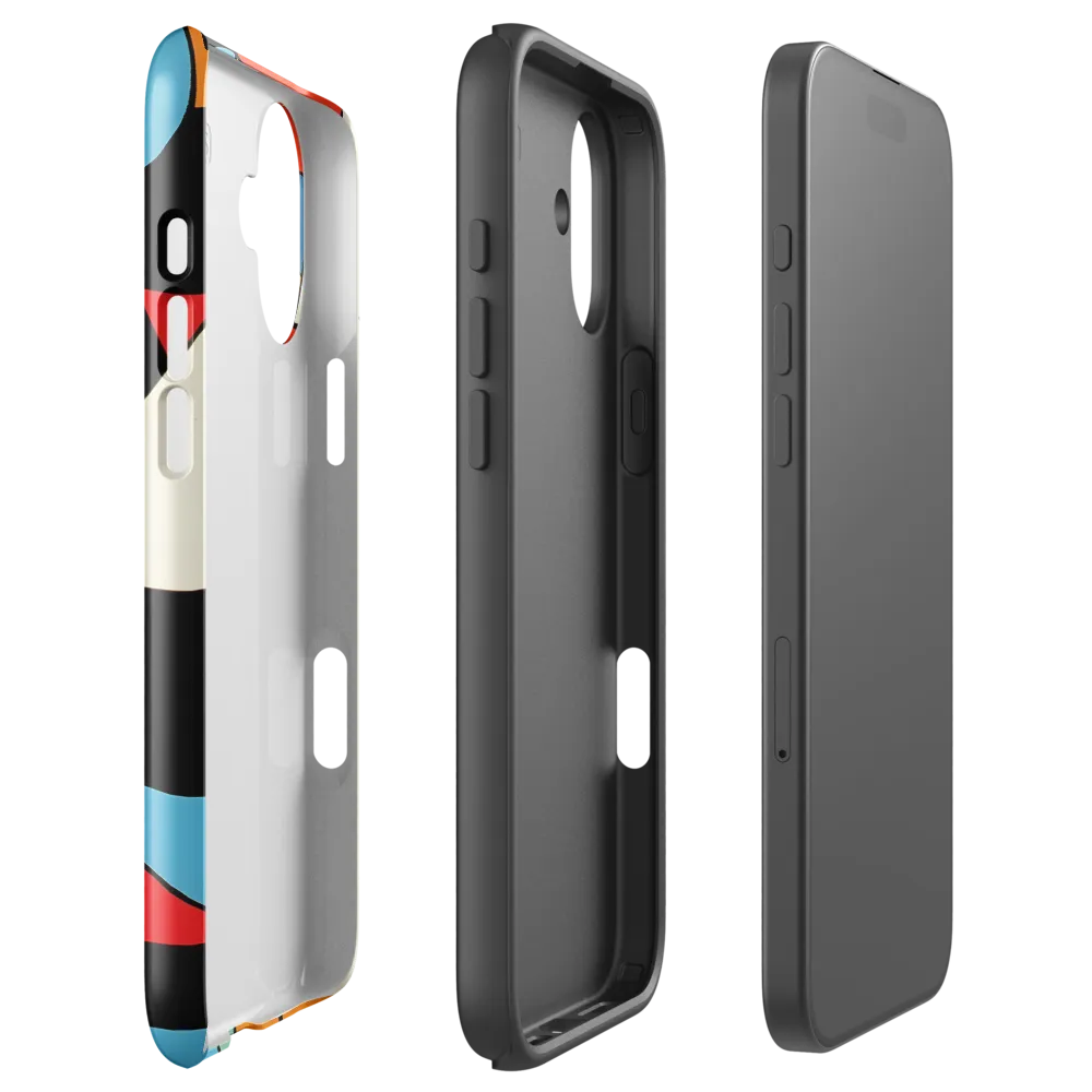 The Play of Shapes | Phone Case |  16 Plus | Tough Case | Glossy