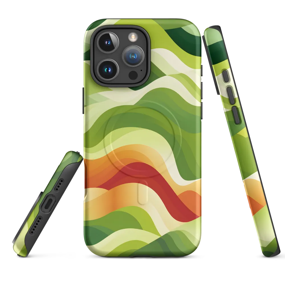 Waves of Nature | Phone Case |  16 Pro Max | MagSafe® Tough Case | Matte