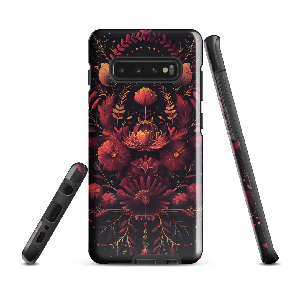 Elegance in Bloom | Phone Case |  S10 Plus | Tough Case | Glossy