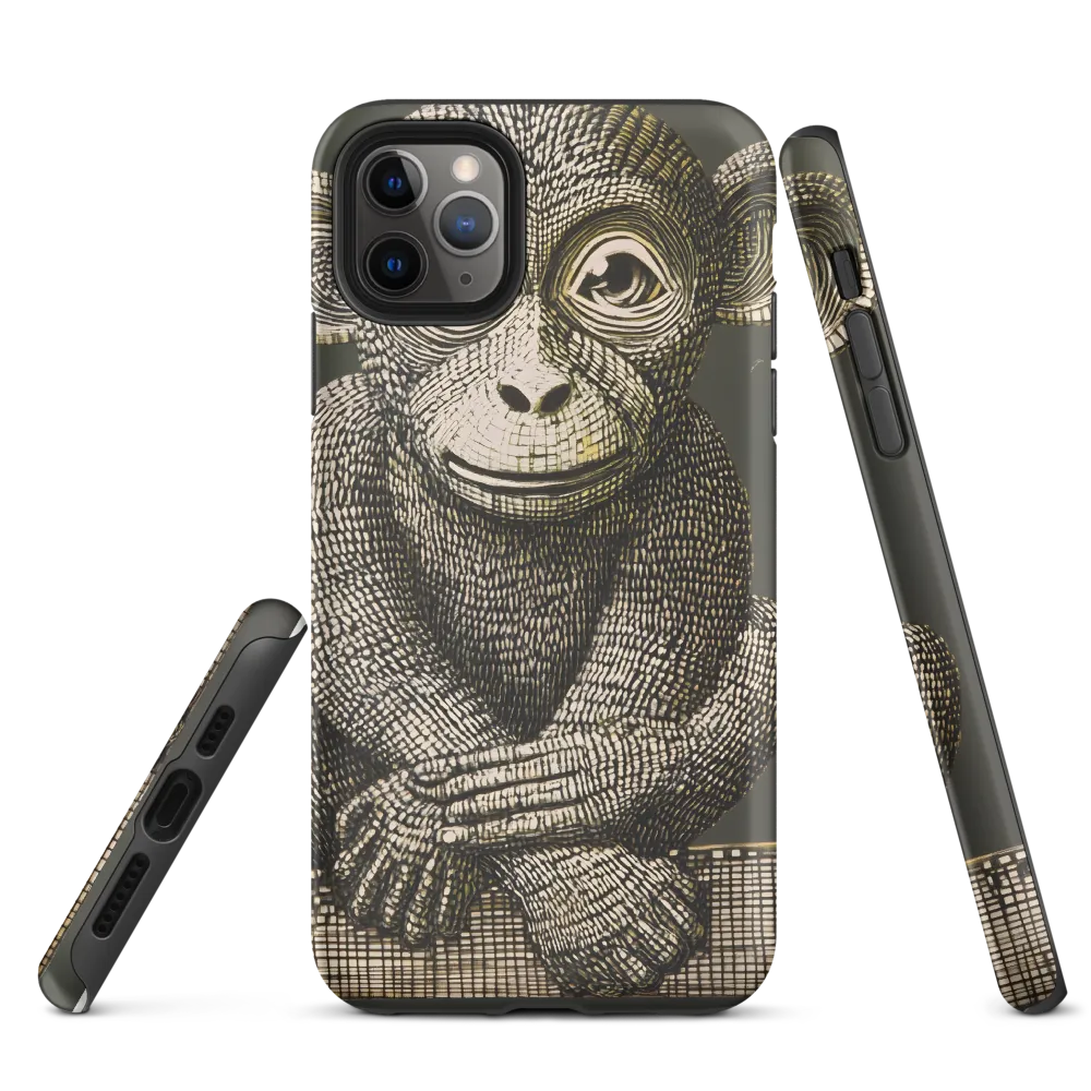Intricate Primate Portrait