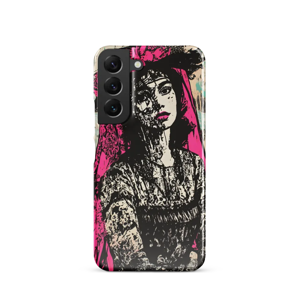 Veiled Beauty | Phone Case |  S22 | Snap Case | Glossy