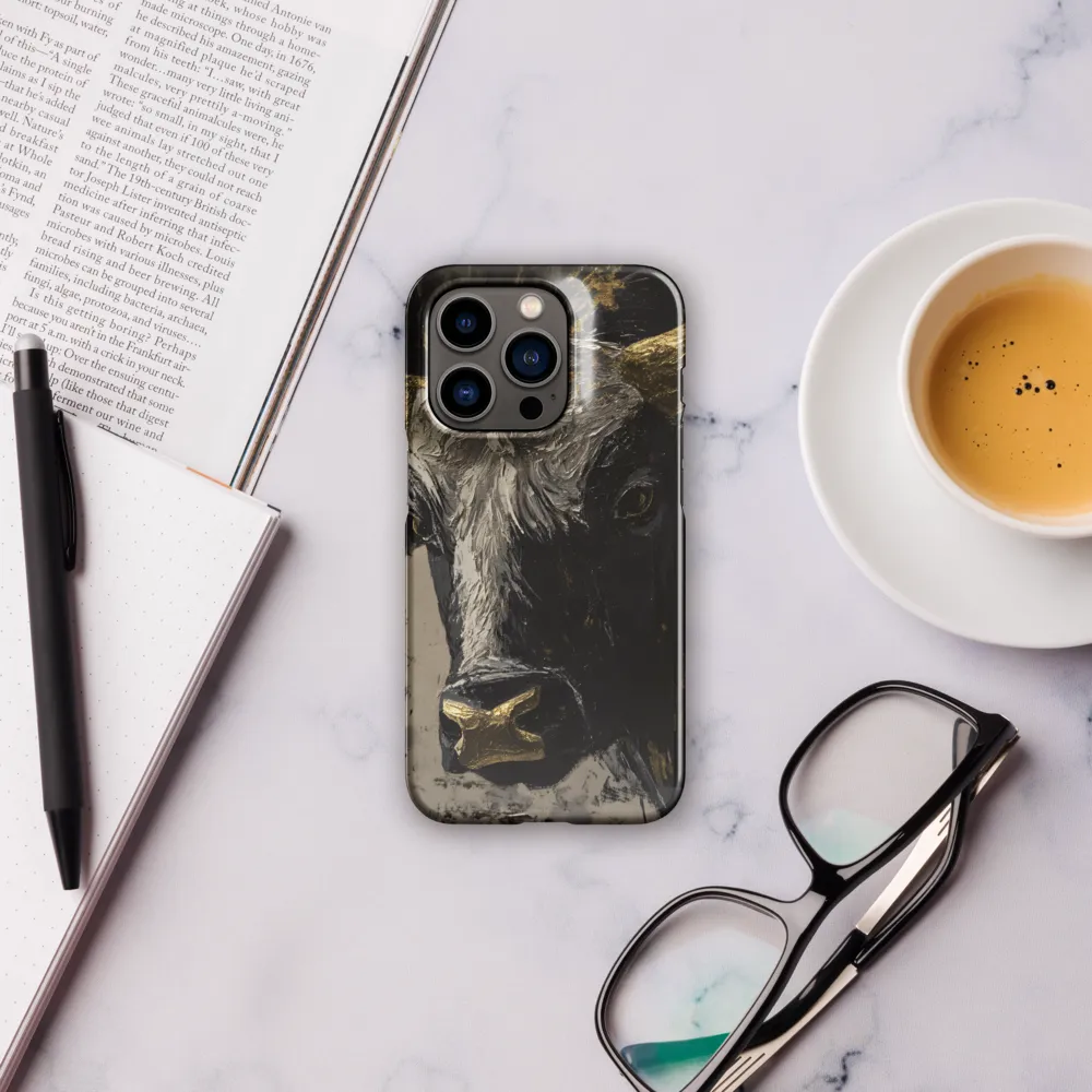 Majestic Bull: The Power in Black and Gold