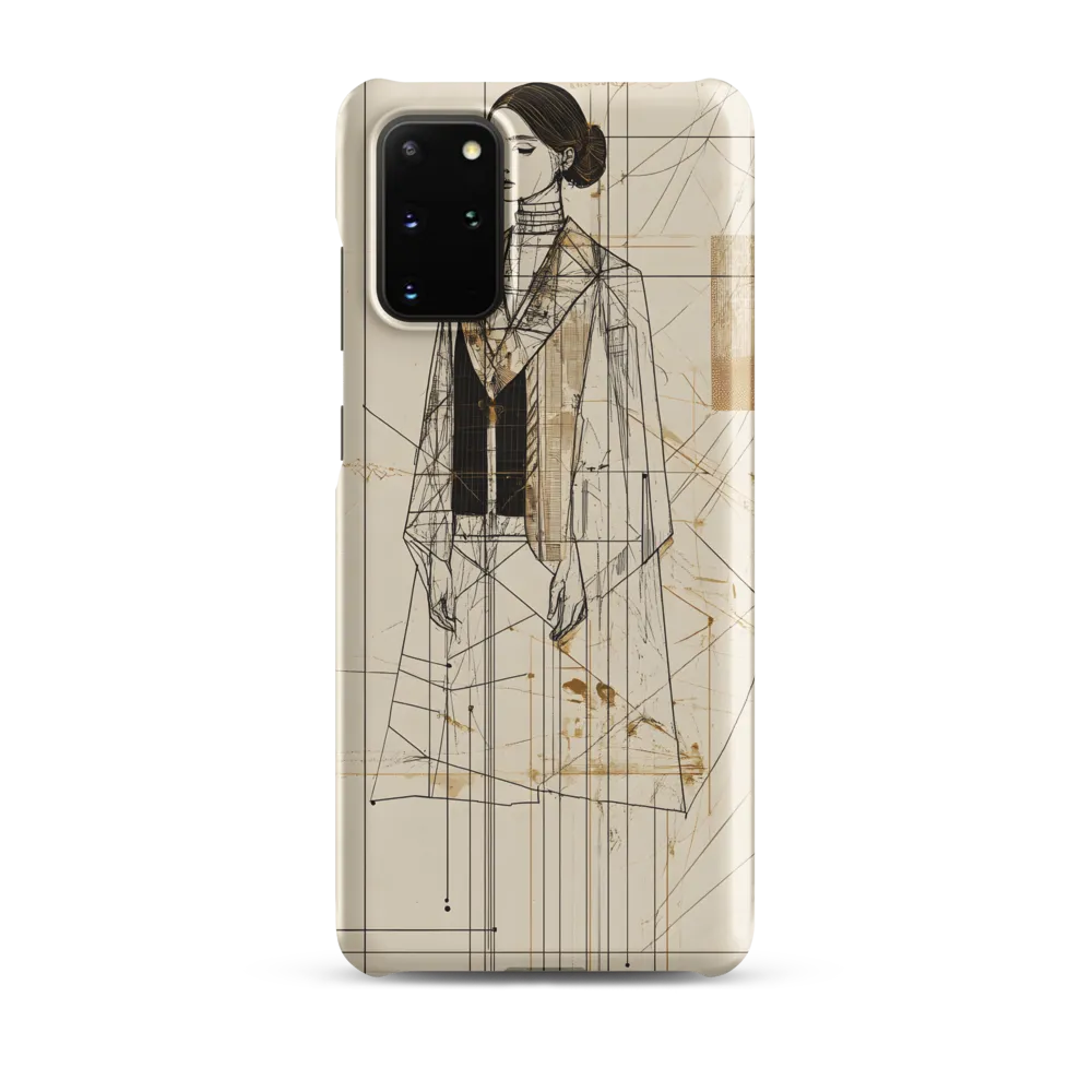 Elegance in Lines | Phone Case |  S20 Plus | Snap Case | Matte