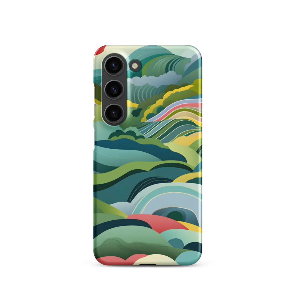 Waves of Serenity | Phone Case |  S23 | Snap Case | Matte
