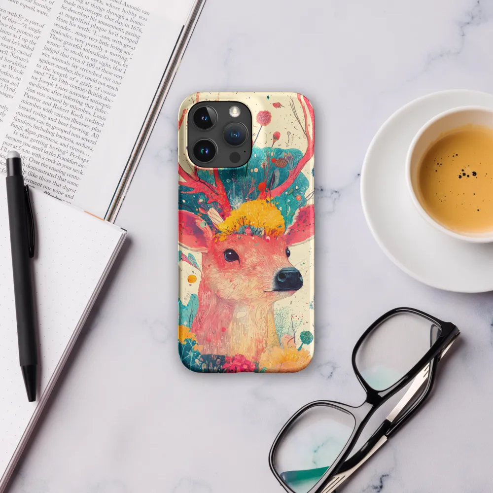 Whimsical Harmony: A Deer in Bloom