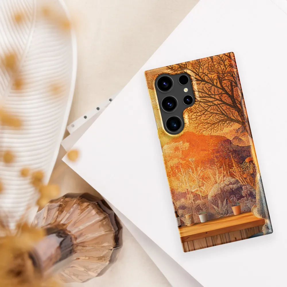 Whispers of a Golden Sunset | Phone Case |  S24 Ultra | Snap Case | Matte