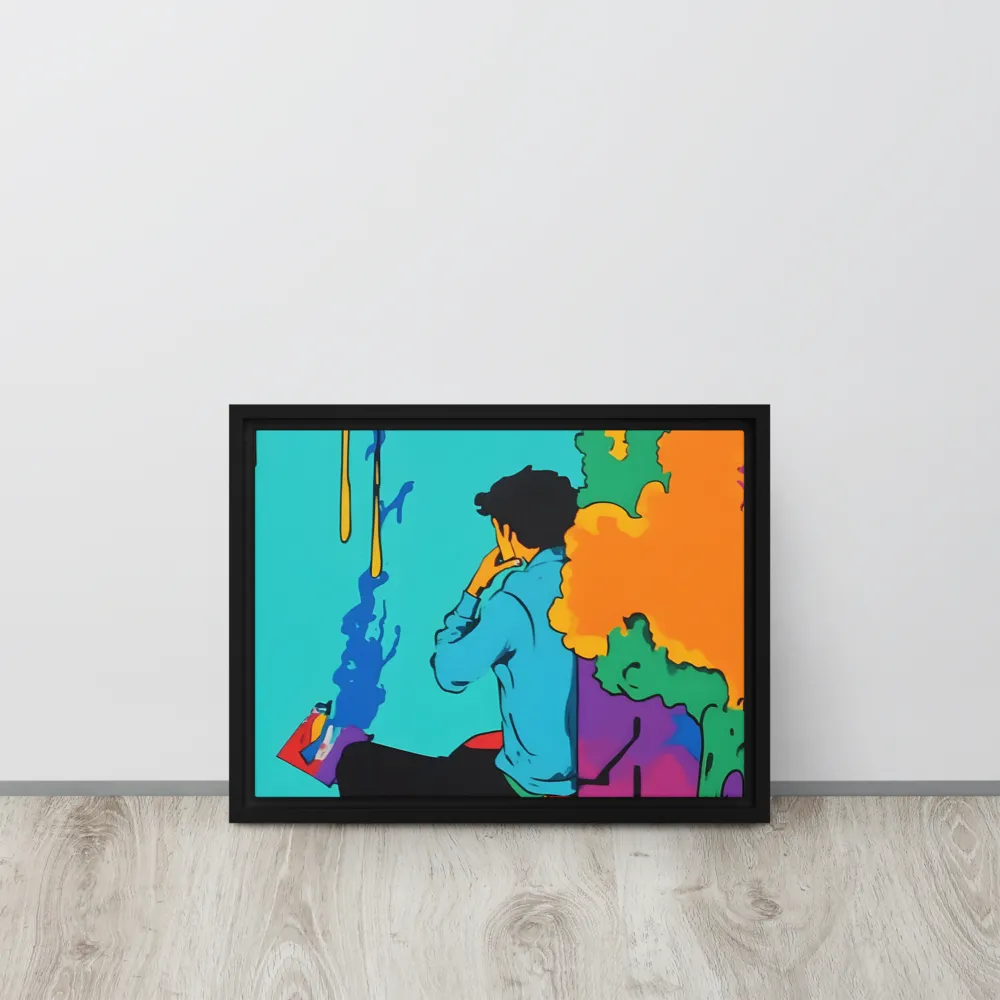 The Artist Within | Canvas with Black Frame | 12″×16″