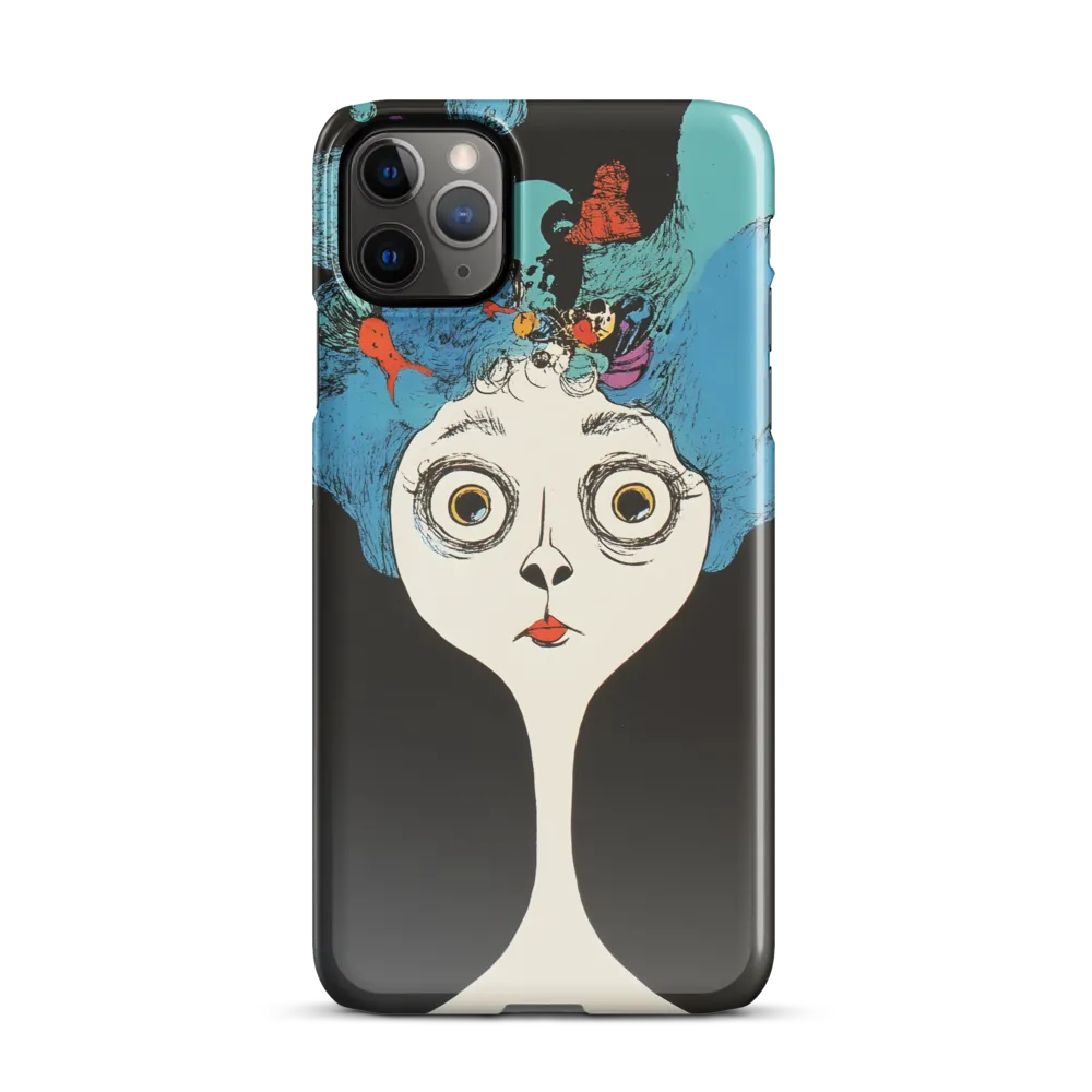 Whimsical Hairscape | Phone Case |  11 Pro Max | Snap Case | Glossy